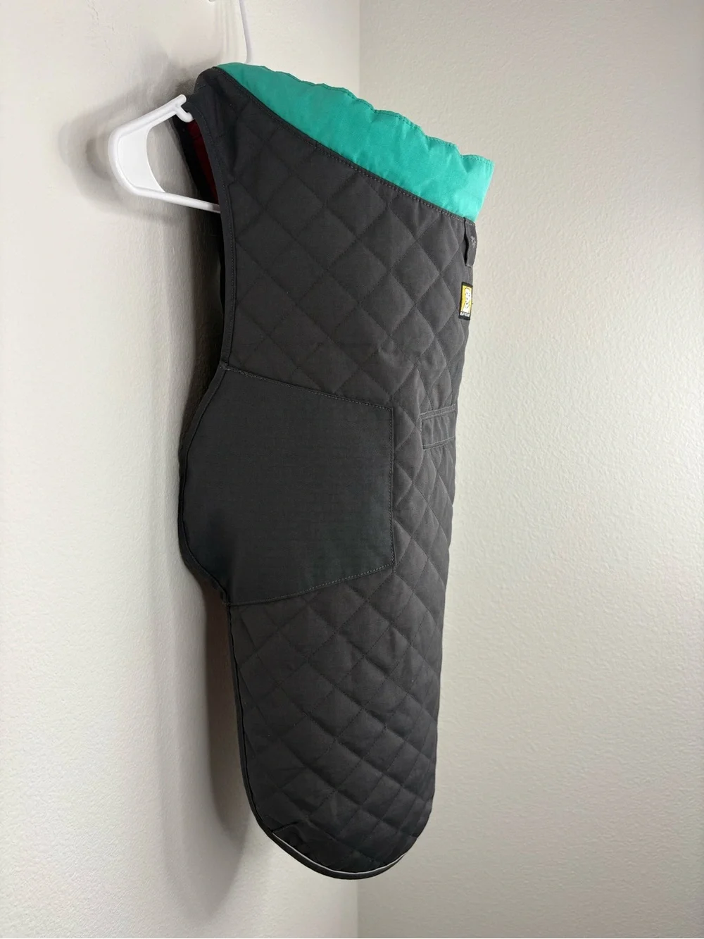Ruffwear Quinzee Insulated Vest Charcoal Grey Size Large